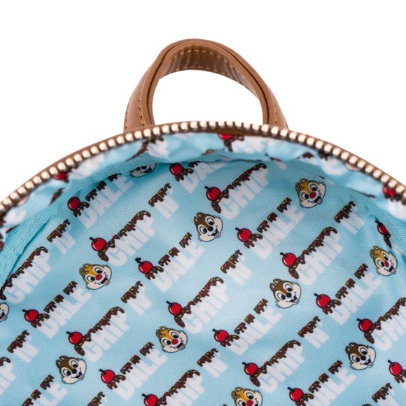 Loungefly x Disney Chip and Dale Sweet Treats Snack Bag NEW Mini Backpack NWT